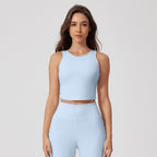 Fitness Nude Feel Bra Quick-drying U-shaped Backless Bra