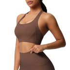 Women's Solid Color Casual Brushed Vest Sports Underwear