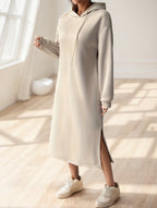 Polyester Women's Hoodie Dress