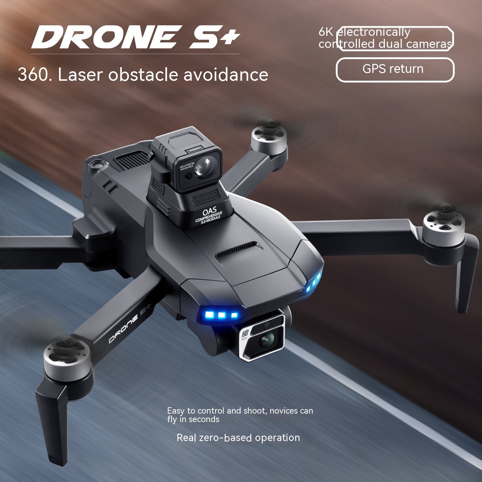 UAV HD Aerial Photography GPS Precise Positioning Flight